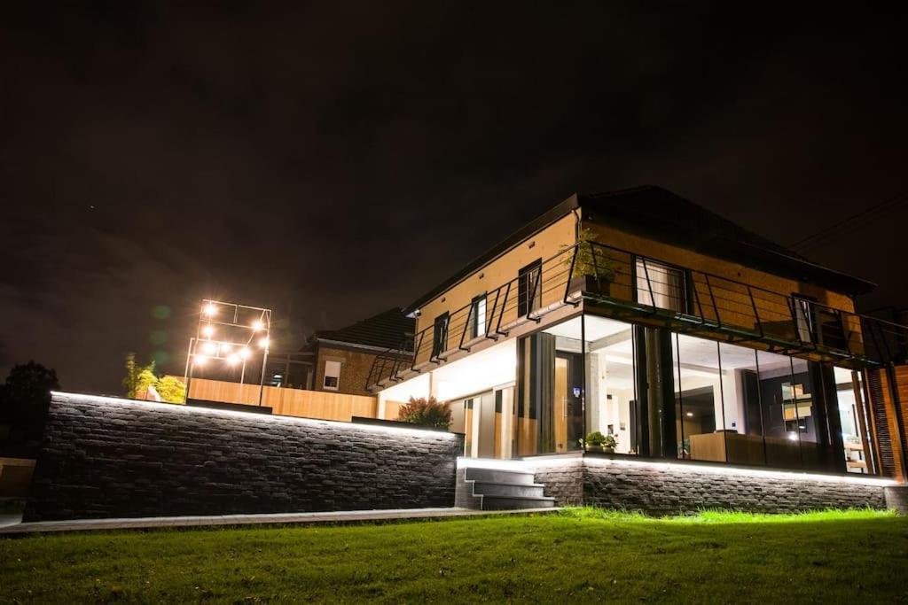 Buenas Noches Villa Standing Piscine & Wellness Boncelles Exteriör bild