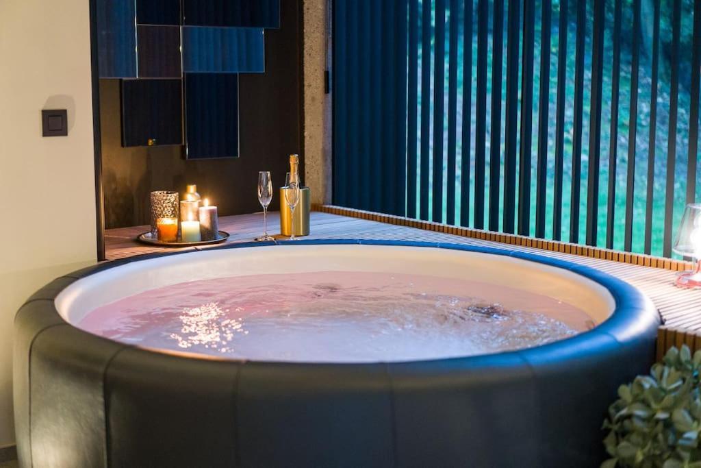 Buenas Noches Villa Standing Piscine & Wellness Boncelles Exteriör bild